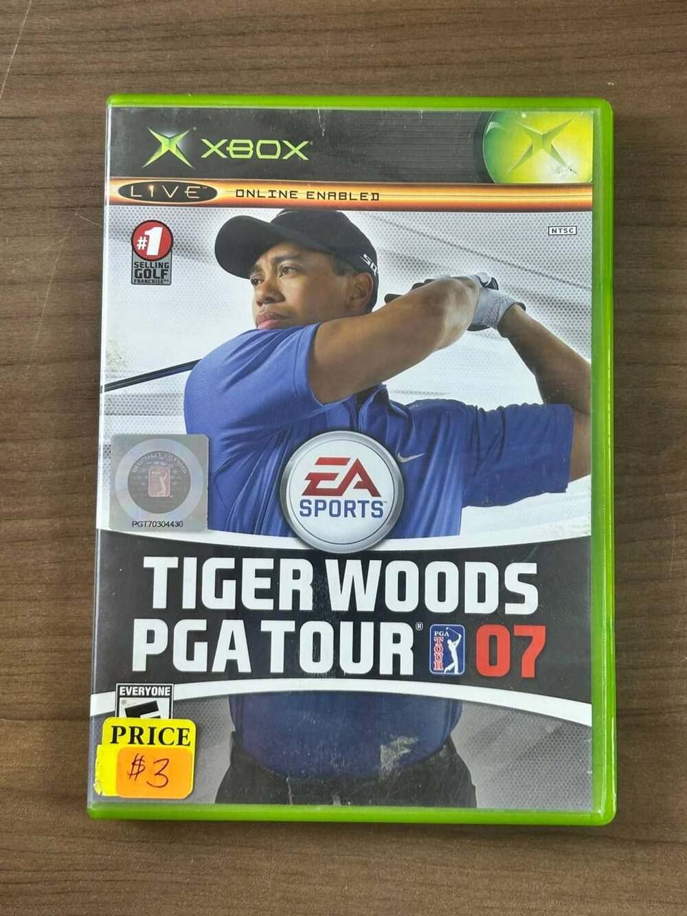 Tiger Woods PGA Tour 07 Original Xbox 2006 CIB w/ Manual EA Sports